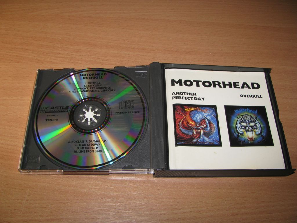 MOTORHEAD - Another Perfect Day / Overkill   (1988 Castle 2CD BOX) - фото фото фото 3