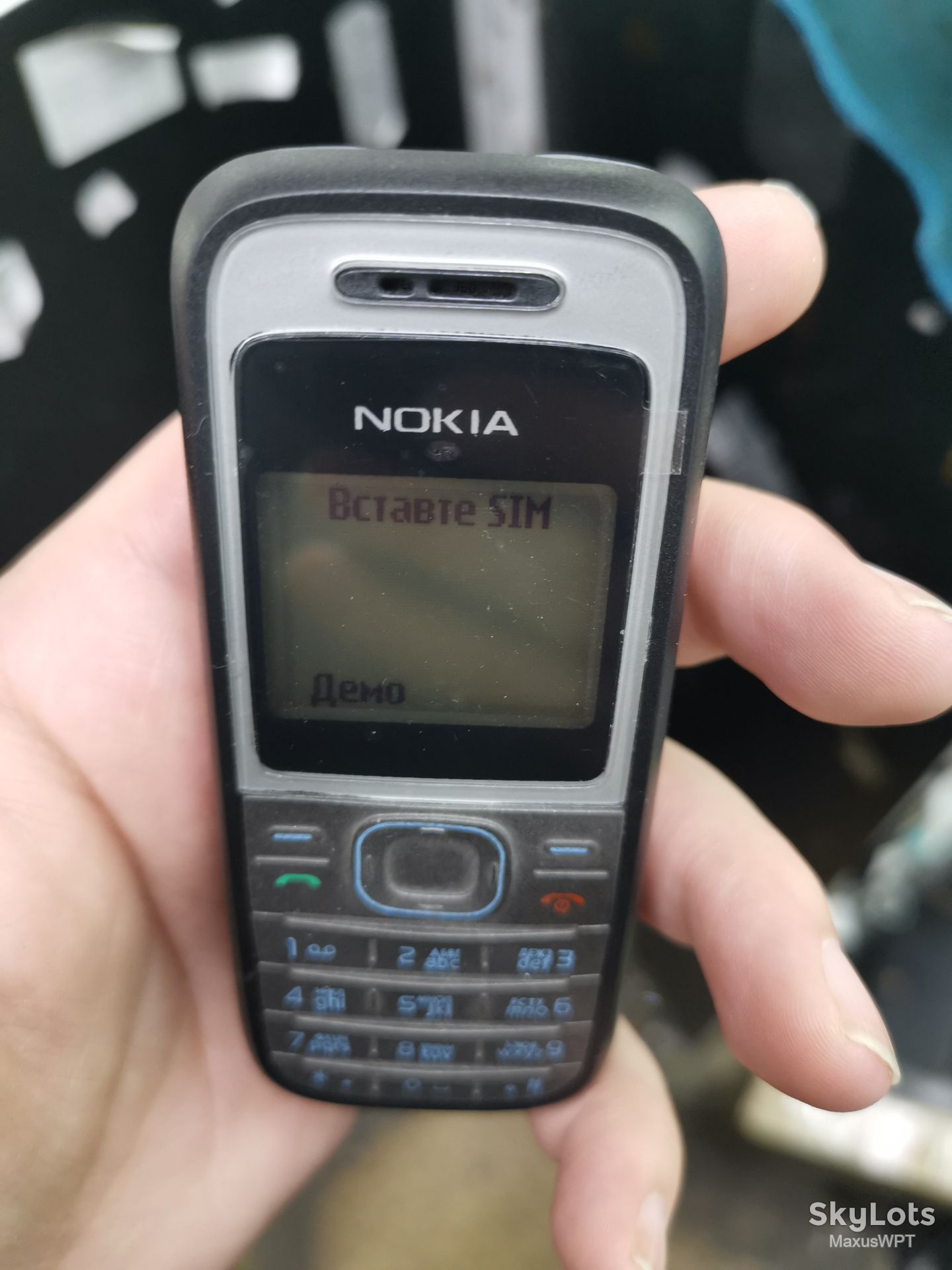 #Shop Nokia 1208 Gray green lcd - фото фото фото 1