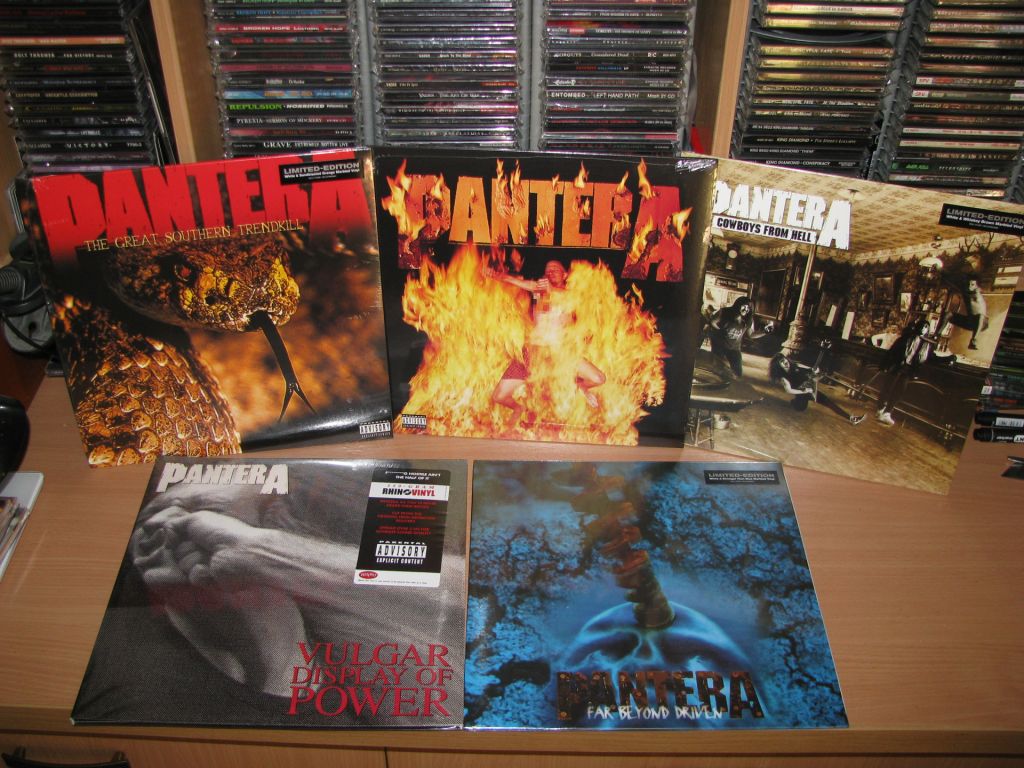 PANTERA   (5LP альбомів) вініл винил платівка пластинка - фото фото фото 0