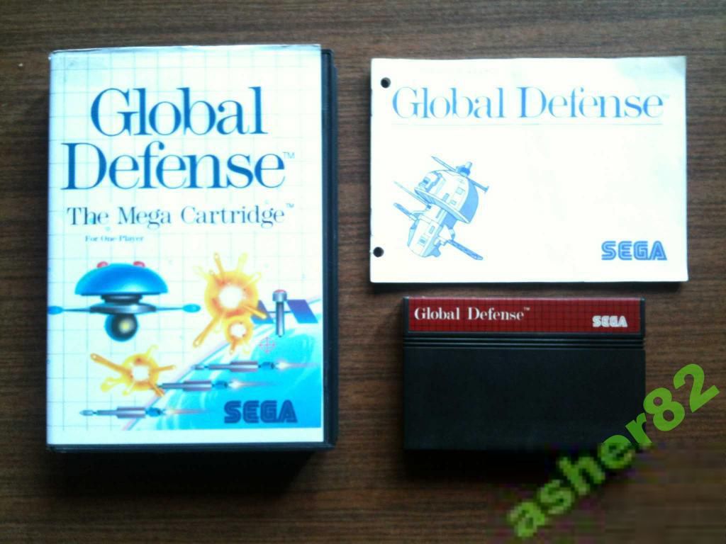 Игра на Sega Master System "Global Defense"     (PAL) - фото фото фото 0