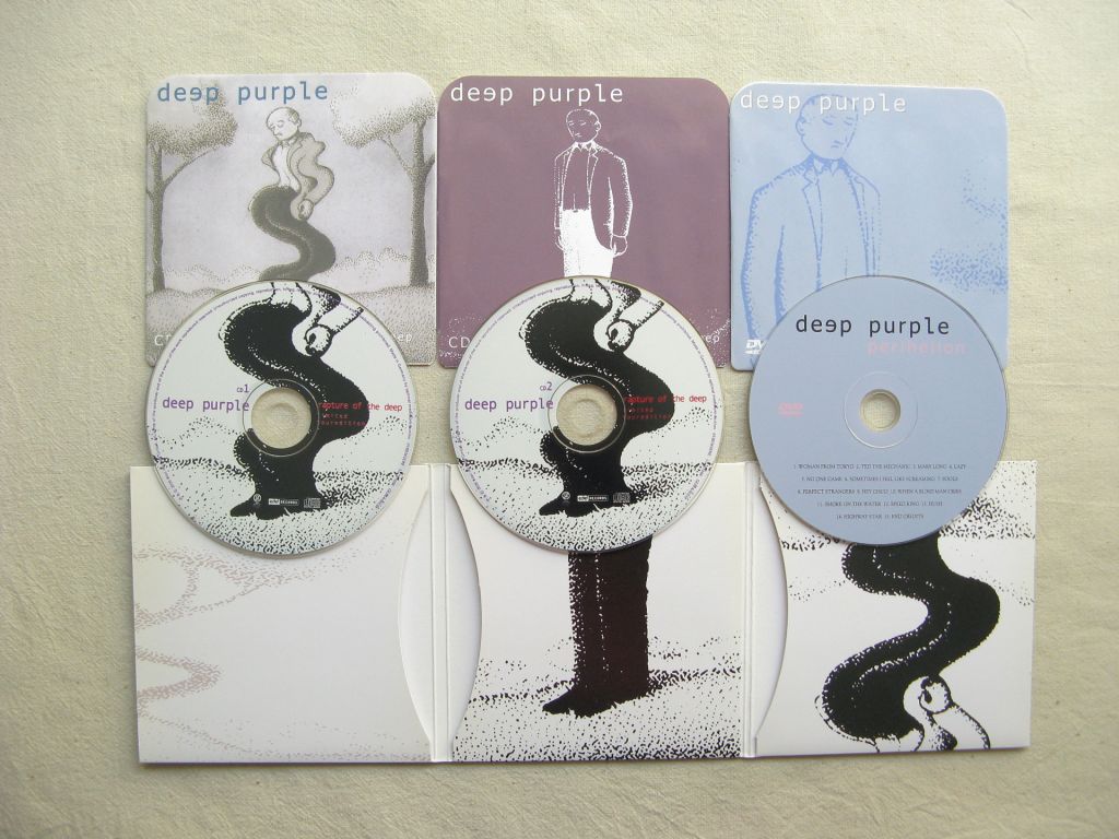 CDLP Deep Purple.  Rapture of the Deep/Perihelion. 2CD+DVD. 2001/2005/2008. - фото фото фото 4
