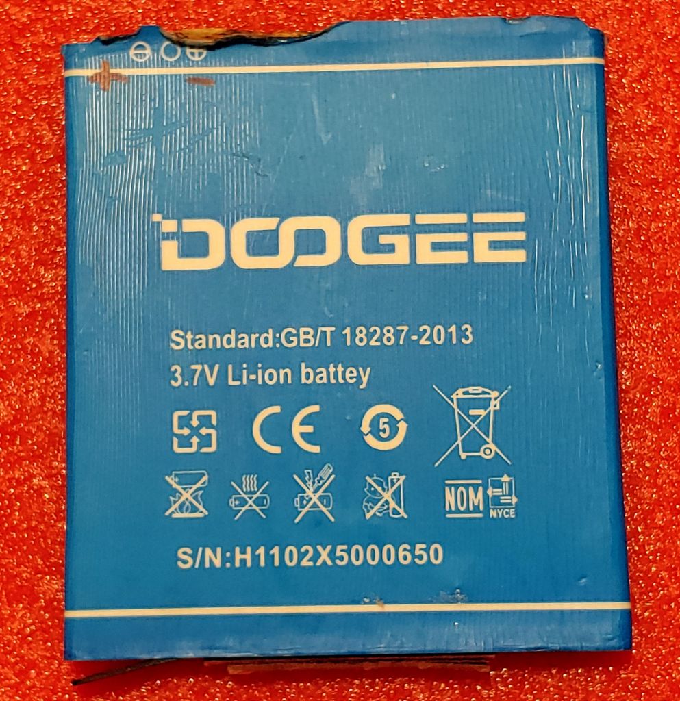 Аккумулятор Батарея Doogee X5 Max - фото фото фото 0