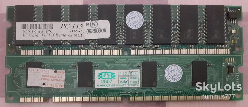 Оперативна пам'ять SD-RAM 256 MB в асортименті. Гарантія! - фото фото фото 0