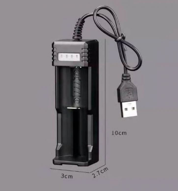 Зарядний пристрій USB для літієвих акумуляторів. - фото фото фото 1
