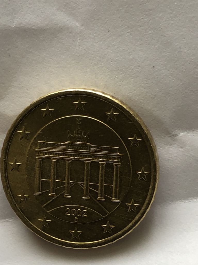 Німеччина 50 євроцентів, 2002 рік. D. Мюнхен. - фото фото фото 3