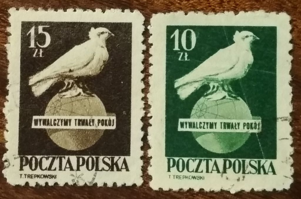 Польша Международный Всемирный День Мира 1950 - фото фото фото 0