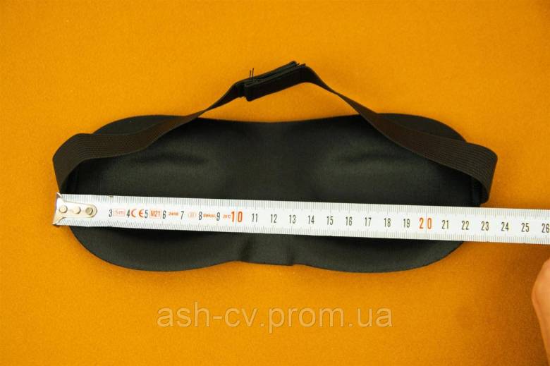 Маска, на очі, для сну, 3D, Sleep Mask, Black, Premium, Soft - фото фото фото 4
