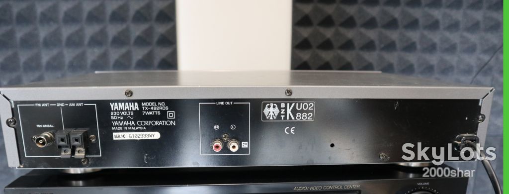 Фм тюнер YAMAHA TX-492 - фото фото фото 4