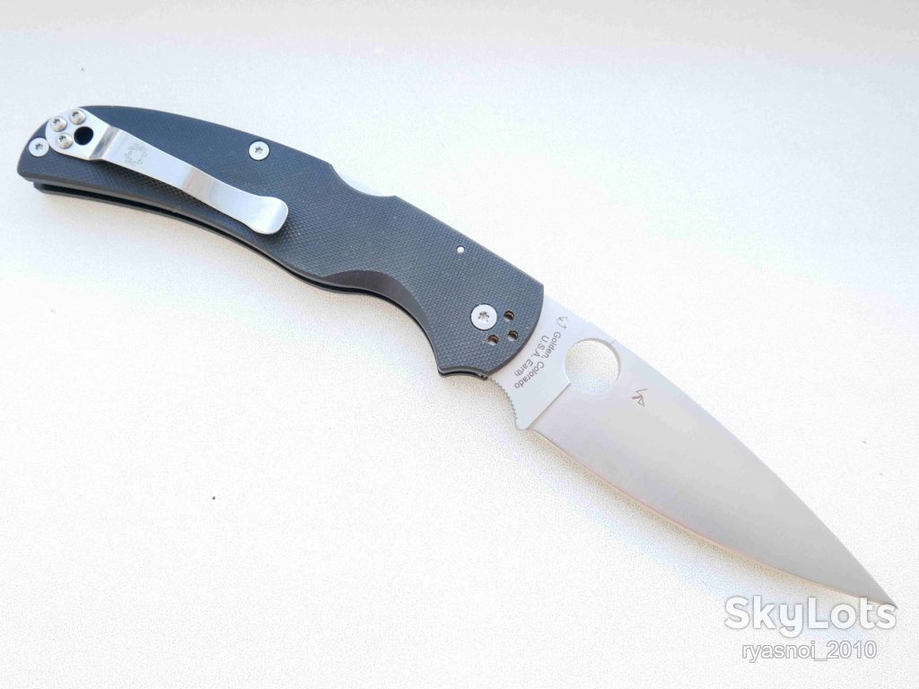Spyder Native Chief C244, 8Cr14MoV Satin, G10 Black, Replica, Tactical, EDC, Back Lock - фото фото фото 13
