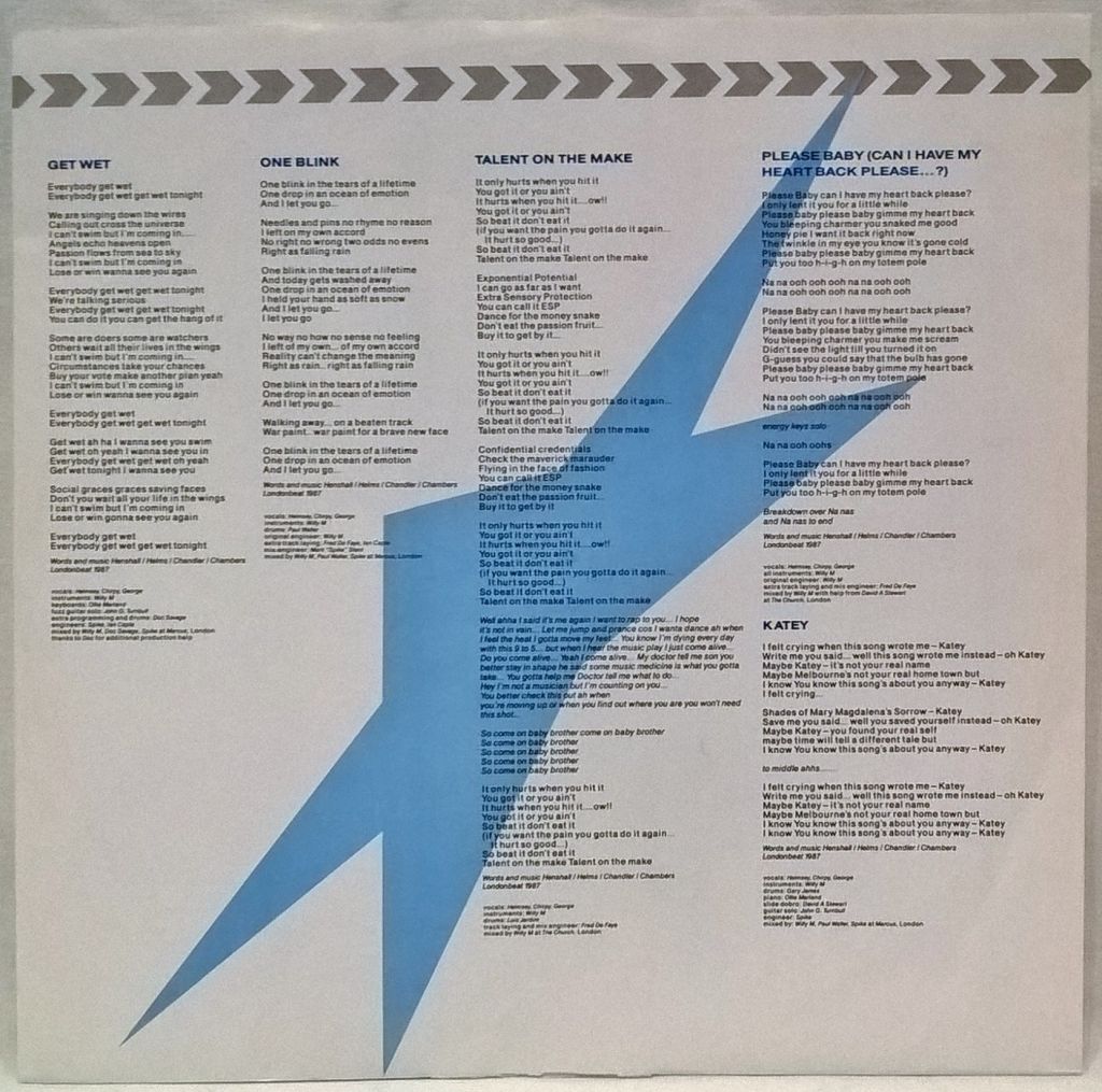 Londonbeat - Speak - 1988.   (LP). 12. Vinyl. Пластинка. Germany. - фото фото фото 3