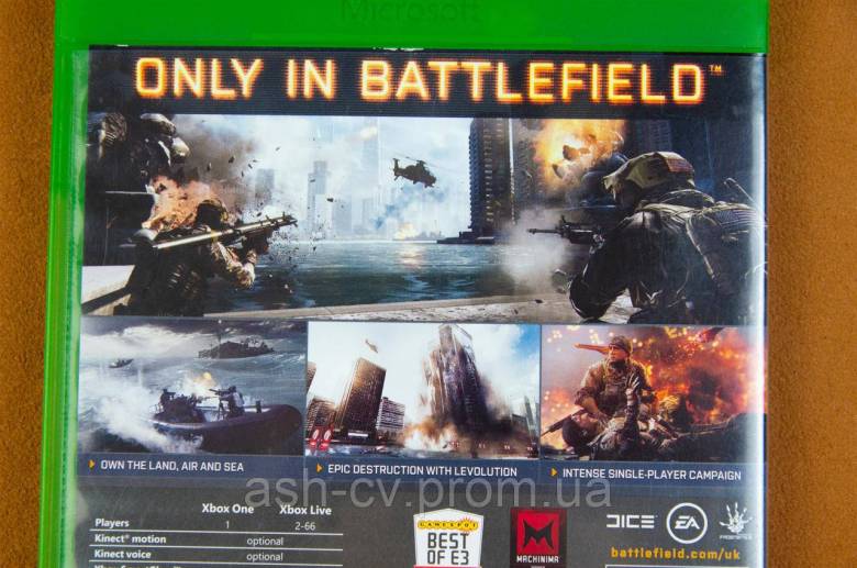 Диск Xbox One, гра BATTLEFIELD 4 - фото фото фото 2