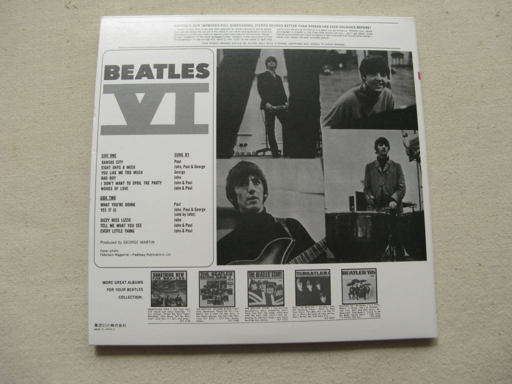 CDLP Beatles. Beatles VI. 1965. - фото фото фото 4
