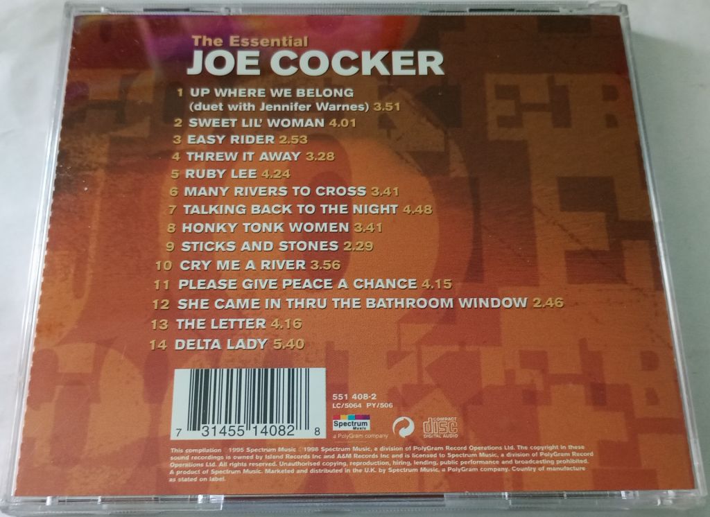 JOE COCKER The Essential CD UK - фото фото фото 2