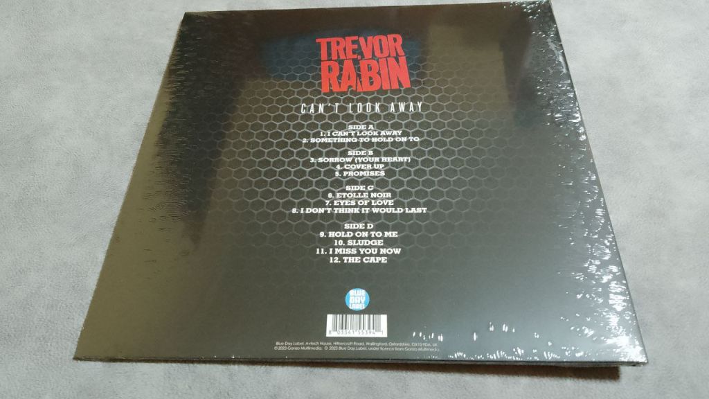 Trevor Rabin  (Yes) - Can't Look Away. запечатанный двойной европейский винил - фото фото фото 1