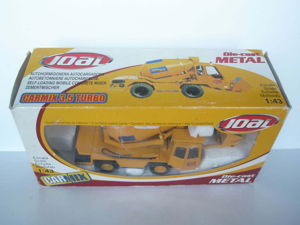 Carmix 3500 Self-Loading Concrete Mixer 1/43.  JOAL. 1880 - фото фото фото 2