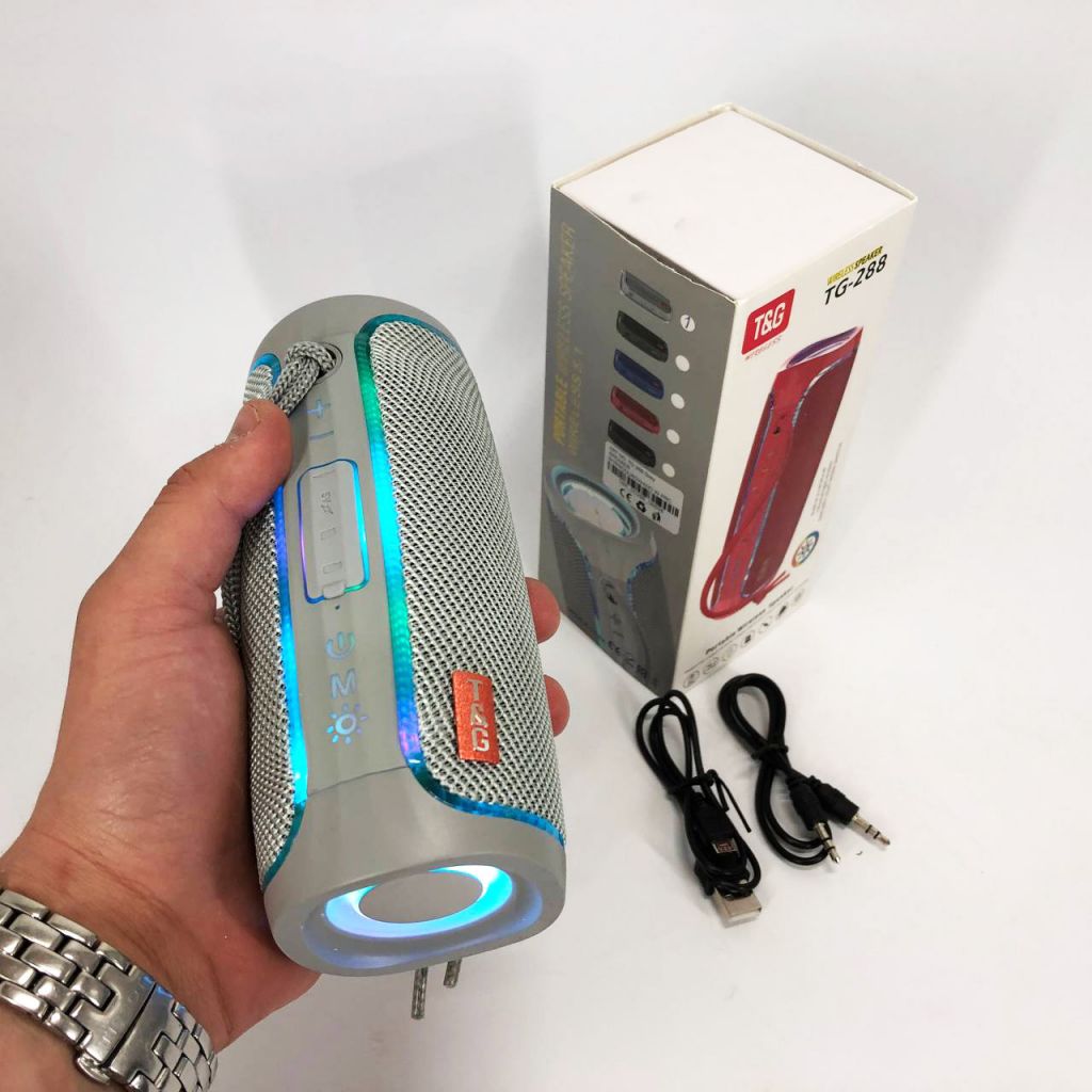 Портативна колонка Bluetooth з LED підсвічуванням - фото фото фото 2