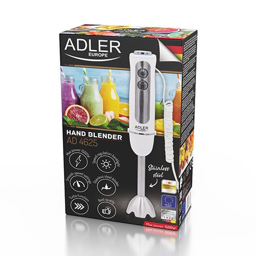 Стаціонарний блендер Adler AD 4625 white— 1500 Вт, 1,5 л - фото фото фото 9