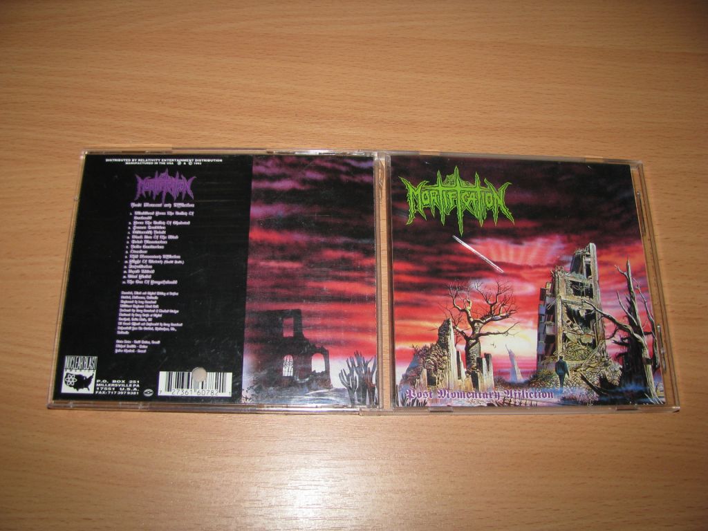 MORTIFICATION - Post Momentary Affliction    (1993 Nuclear Blast 1st press,USA) - фото фото фото 0