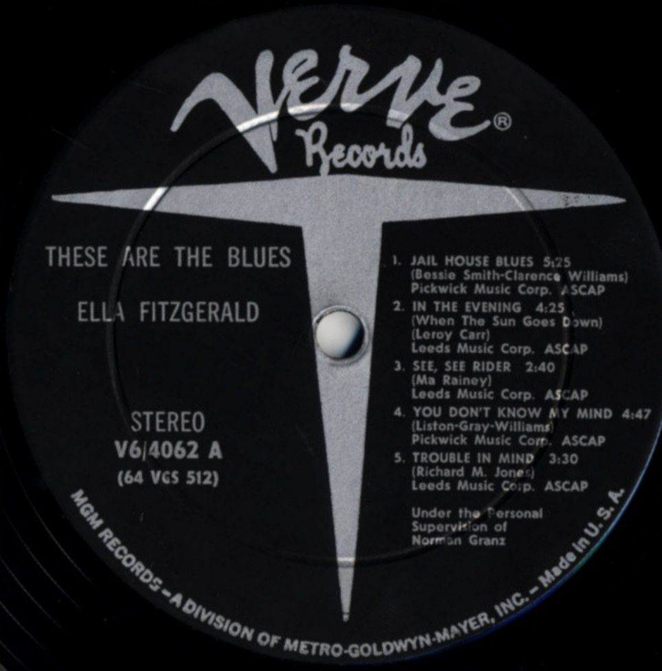 Платівка  Ella Fitzgerald – These Are The Blues. - фото фото фото 2