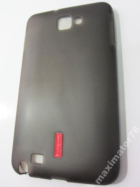 ЧЕХОЛ COVER Samsung Galaxy Note N7000 I9220 сер ма - фото фото фото 1