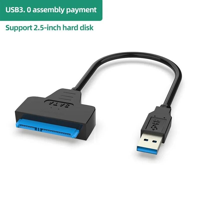 Переходник,Кабель-адаптер USB 3.0 для SSD и жесткого диска. - фото фото фото 5