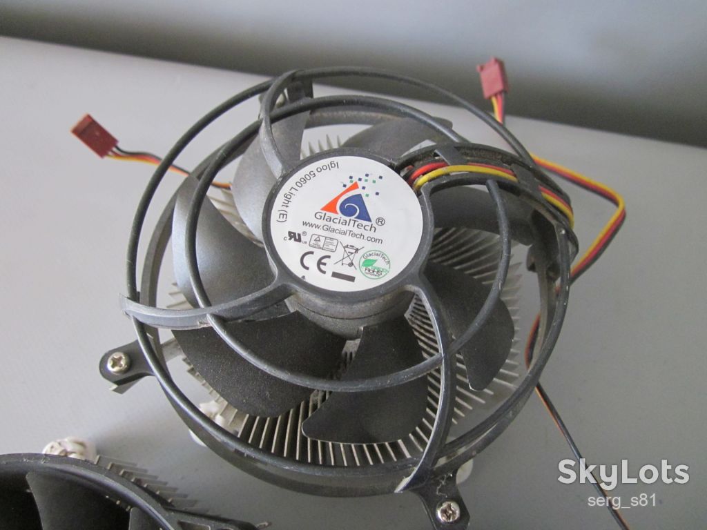 Кулер CPU LGA775 12В Вентилятор Охолодження процесора - фото фото фото 3