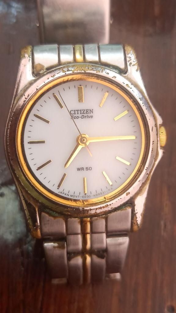 Годинник citizen eco drive wr50, б/в - фото фото фото 1