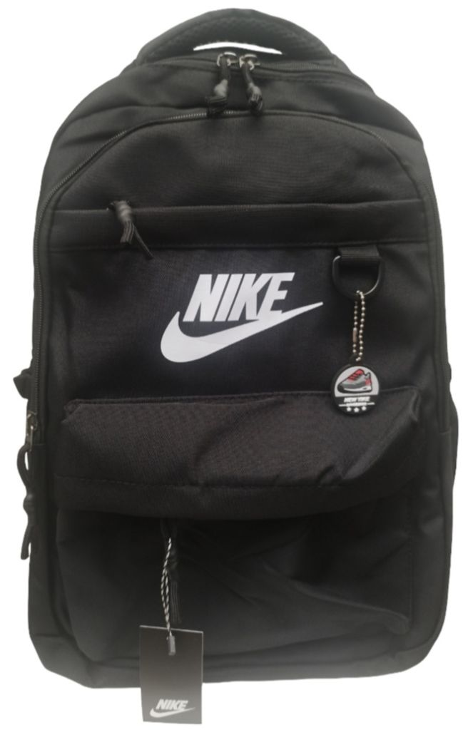 На 3 відділа шкільний спортивний рюкзак Nike  молодіжний стильний  міський чорний. - фото фото фото 0