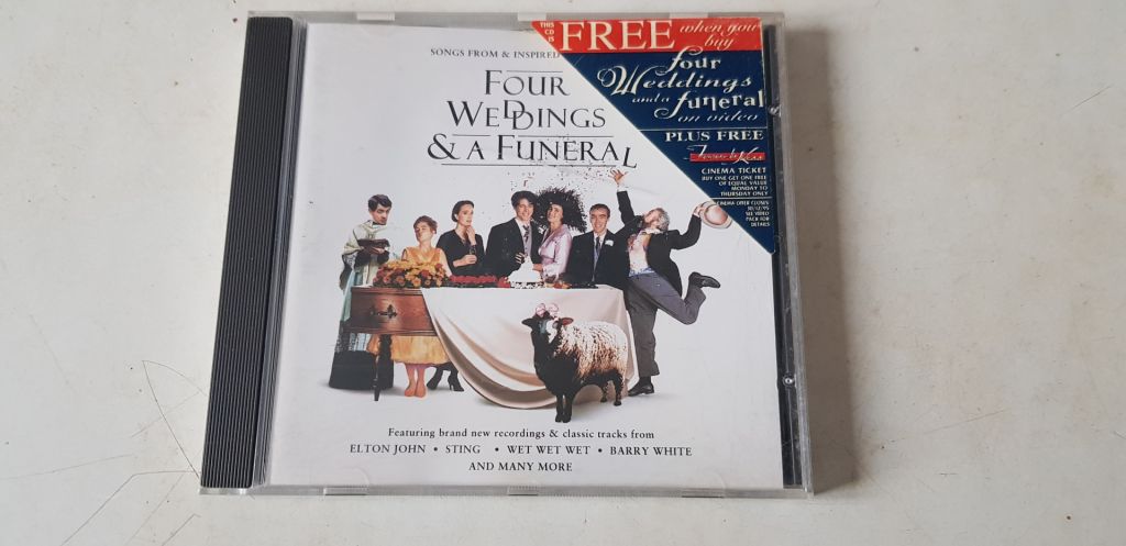 OST Four Weddings And A Funeral CD фірмовий - фото фото фото 0