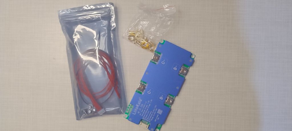 Контролер BMS 4S 100A 12V LiFePO4 LiitoKala плата захисту з балансуванням - фото фото фото 2