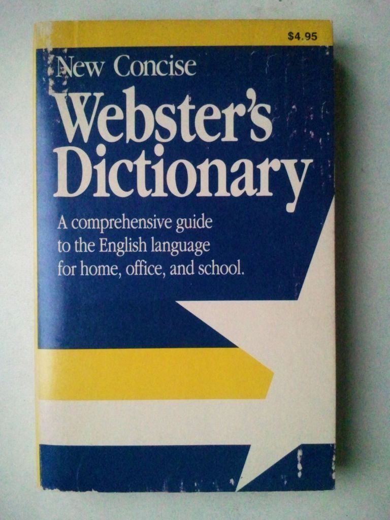 New Concise Webster's Dictionary. Новий стислий словник Вебстера. - фото фото фото 0