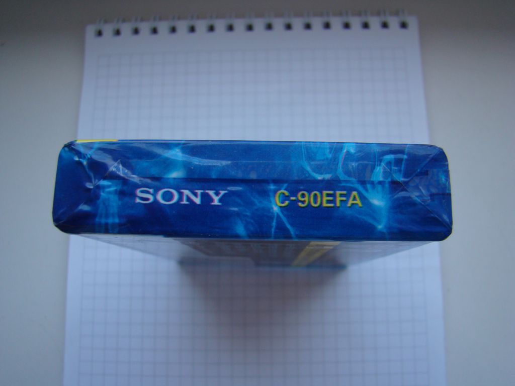 Аудиокассета Sony EF Super 90 из СССР. - фото фото фото 3