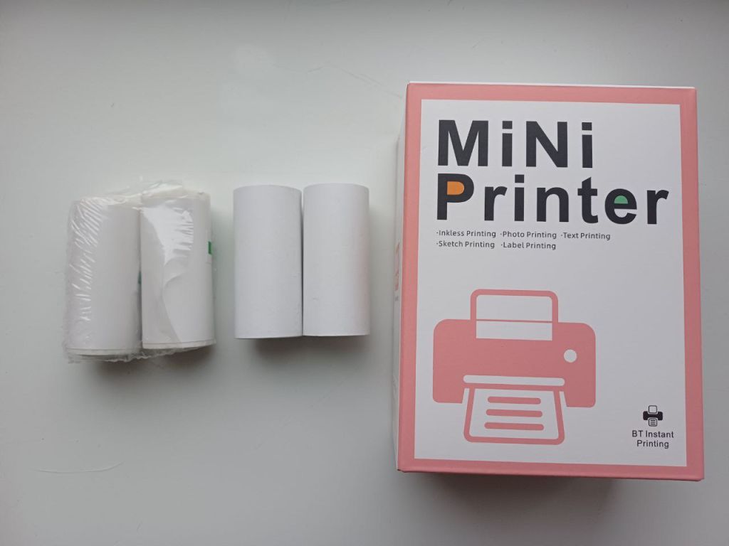 Портативний дитячий термопринтер і фотопринтер Mini Printer - фото фото фото 1