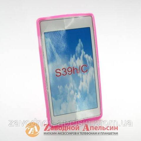 Sony Xperia C S39h C2305 чохол Cover pink - фото фото фото 1