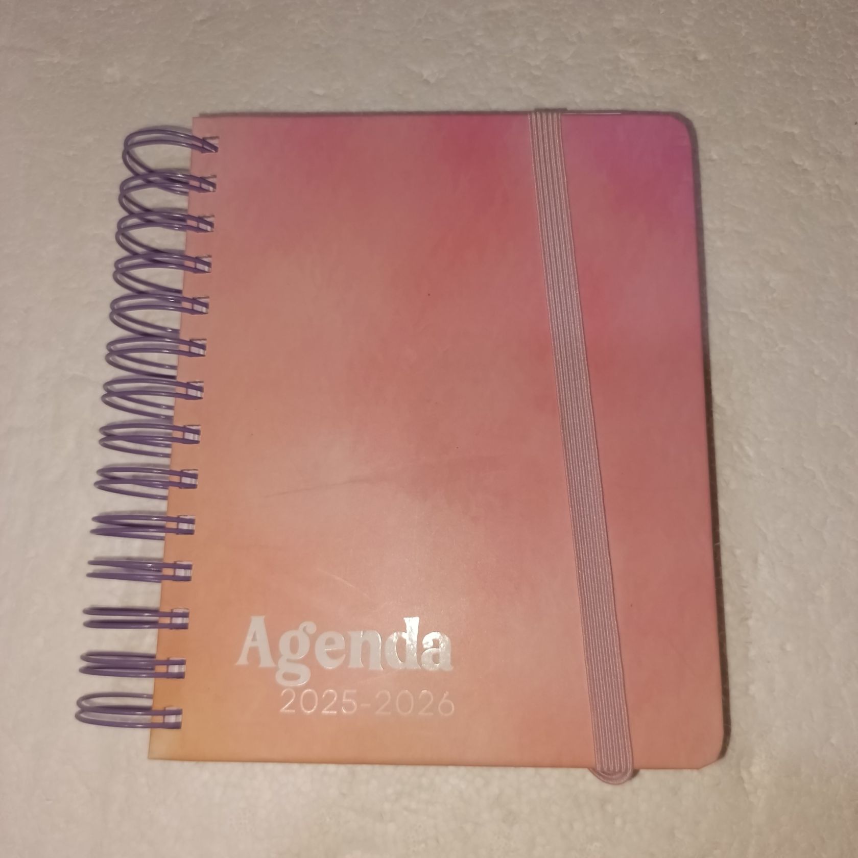 Стильний планер-щоденник Agenda 2025–2026 на спіралі з роздільниками - фото фото фото 2