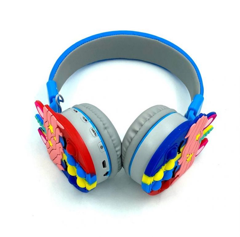 Навушники Bluetooth AKZ K32 Pop IT Сині - фото фото фото 2