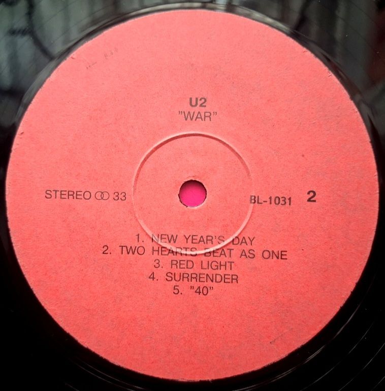 U2 - War - 1983.   (LP). 12. Vinyl. Пластинка. - фото фото фото 3