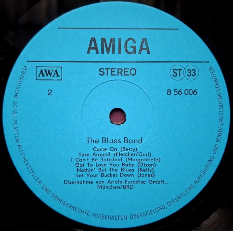 The Blues Band - Itchy Feet - 1981.  (LP). 12. Vinyl. Пластинка. Germany. - фото фото фото 3