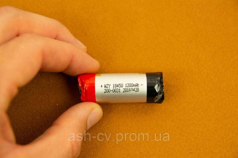 Акумулятор, 18450, 3.7V, 4.2V, 1200mAh - фото фото фото 1