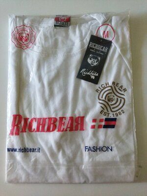 Чоловіча футболка Richbear M біла - фото фото фото 1
