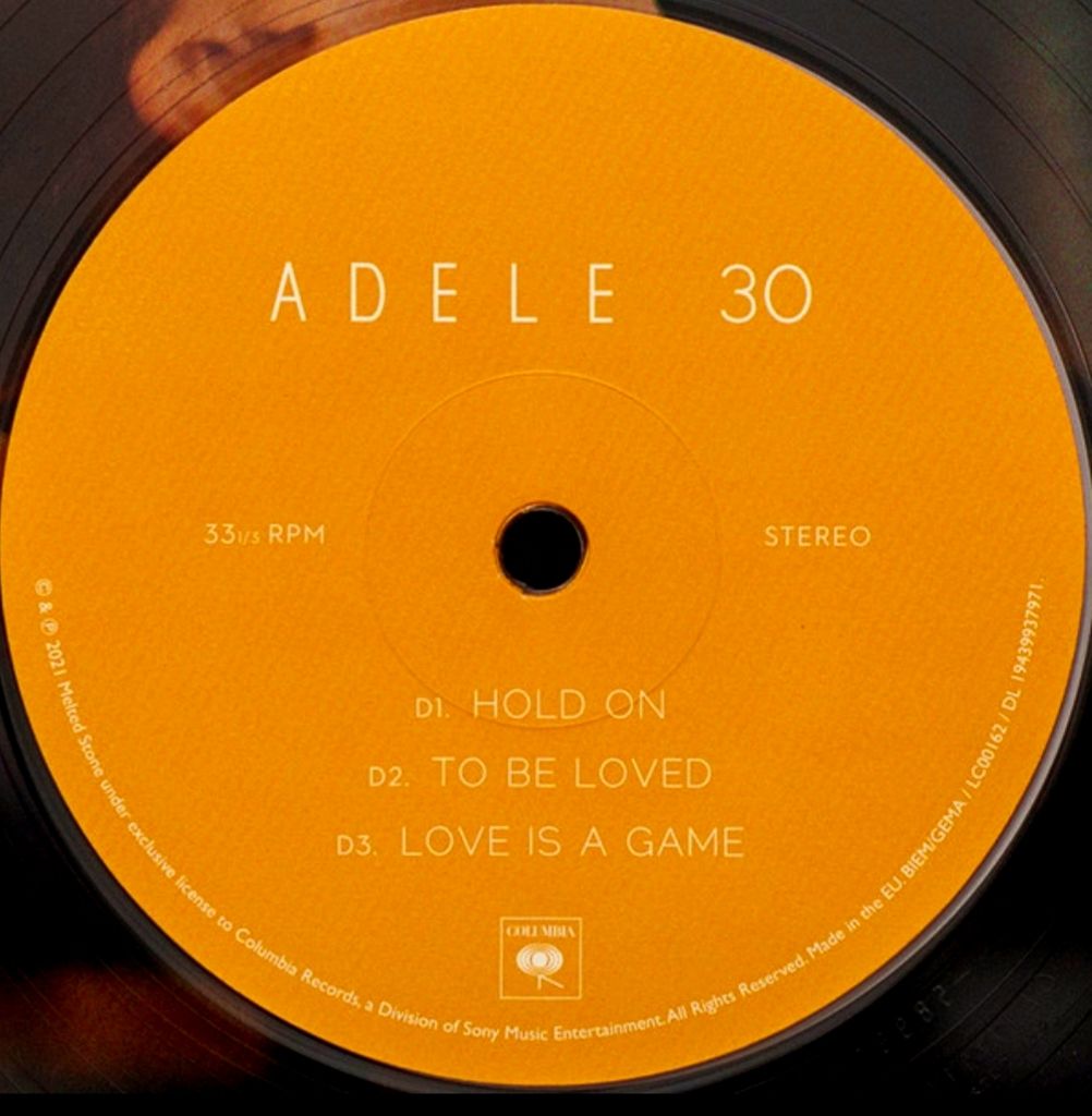 Adele - 30 - 2021.  (2LP). 12. Vinyl. Пластинки. Europe. S/S - фото фото фото 8