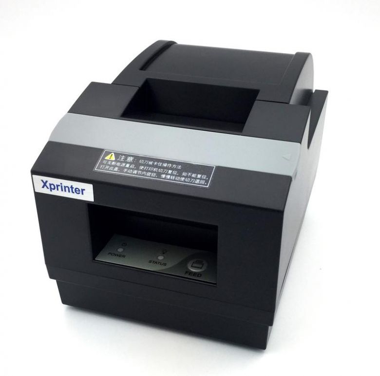 Чековий принтер Xprinter XP-Q90EC з автоматичним обрізувачем - фото фото фото 0