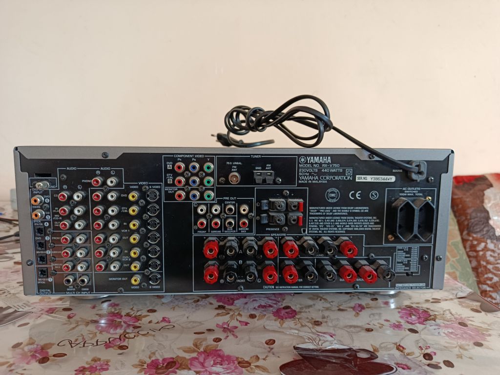 Ресівер YAMAHA RX-V750 - фото фото фото 6