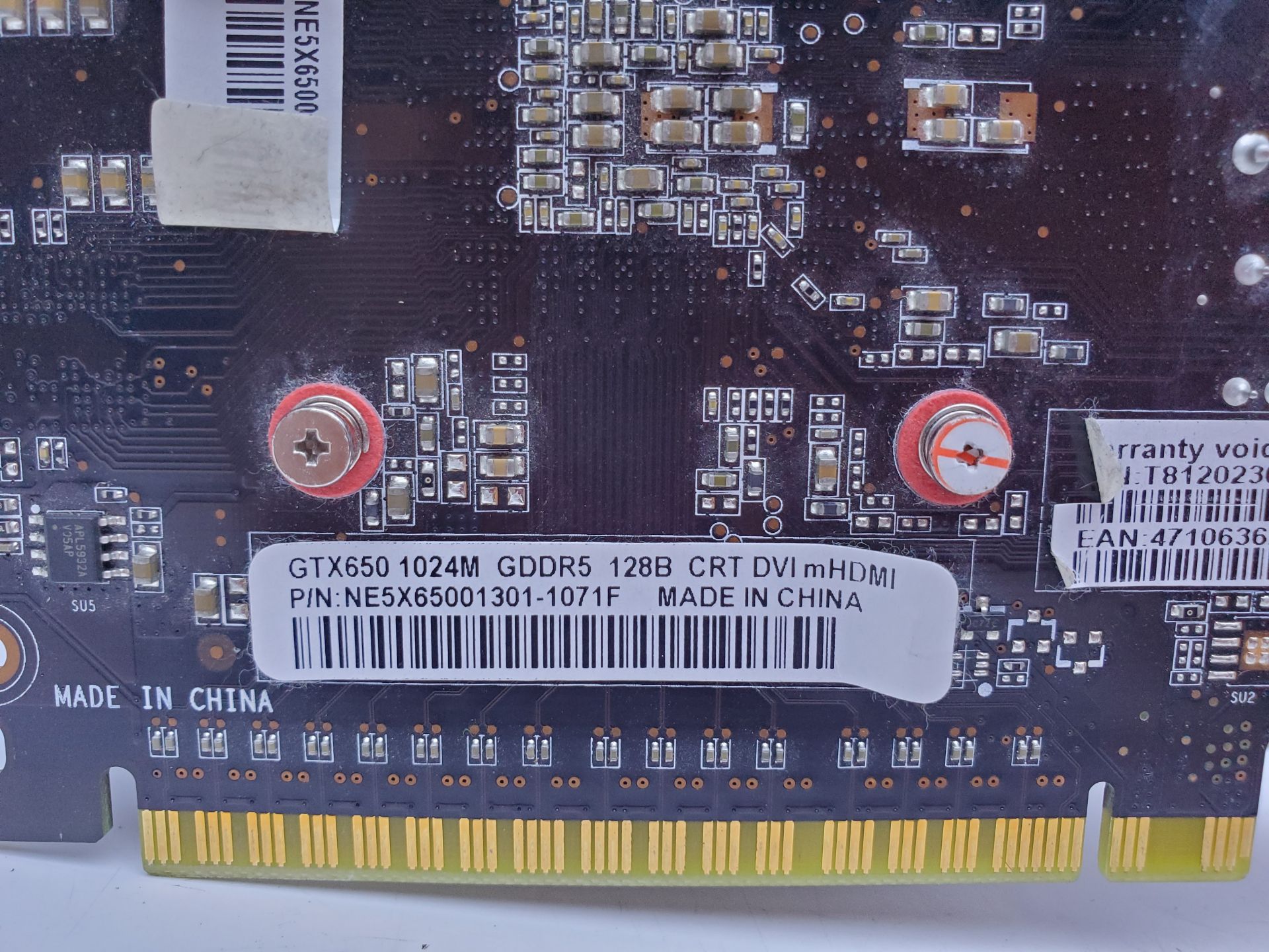 Видеокарта Palit GeForce GTX 650 1GB  (GDDR5,128 Bit,HDMI,PCI-Ex,Б/у) - фото фото фото 3