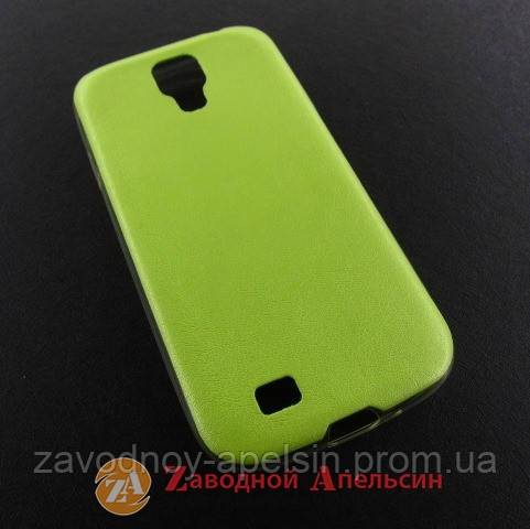 Samsung i9500 S4 защитный чехол кожа green - фото фото фото 0