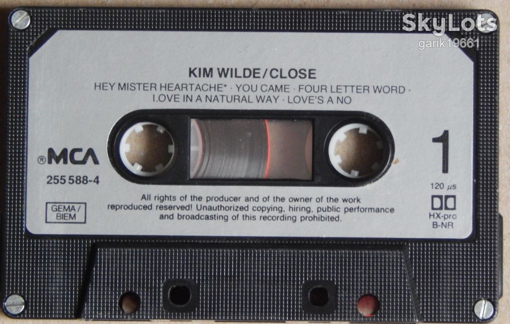 Kim Wilde ‎– Close  (MCA Records ‎– 255 588-4, Germany) - фото фото фото 2