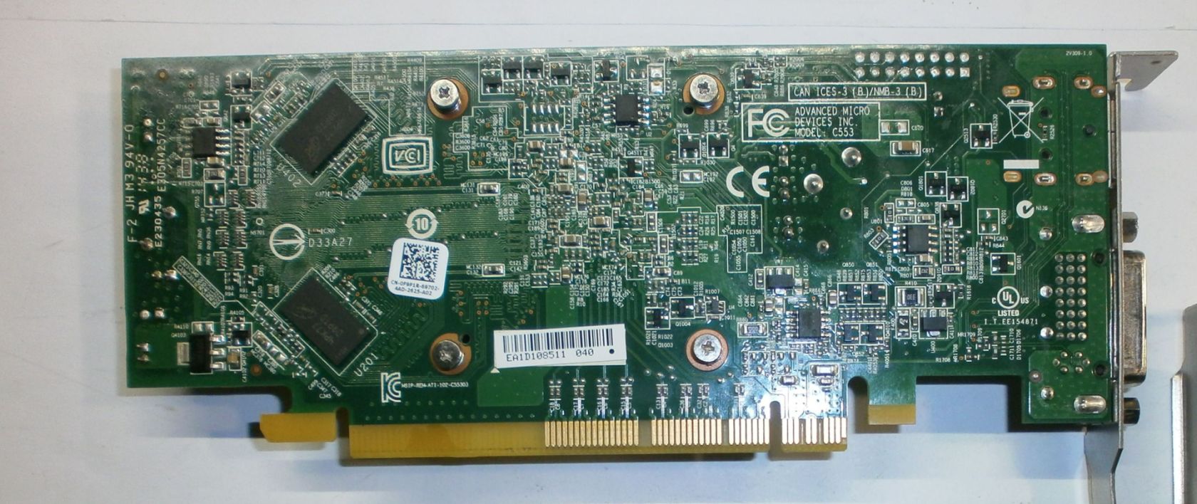AMD Radeon R5 240 1Gb DDR3 DVI+DP  LP+ - фото фото фото 4