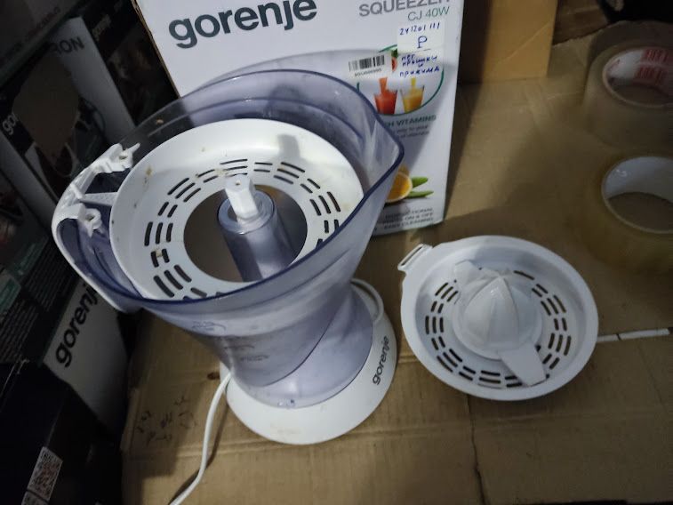 Соковыжималка Gorenje CJ40W № 241201111 - фото фото фото 2
