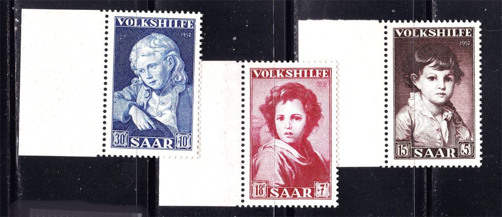 СААР / SAAR  1952 г MNH - искусство - фото фото фото 0
