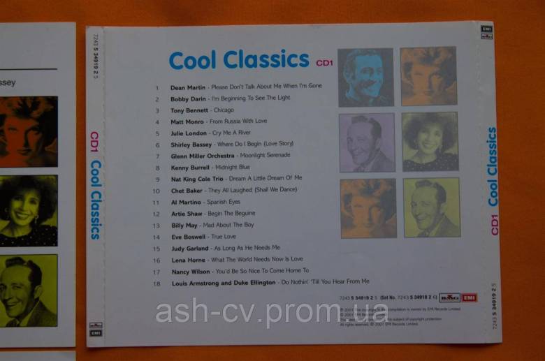 Музичний диск CD. COOL CLASSICS (3cd) - фото фото фото 4